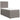 Pat box spring cu saltea, gri taupe, 100x200 cm, textil