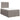 Pat box spring cu saltea, taupe, 120x190 cm material textil