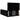 Pat box spring cu saltea, negru, 140x190 cm, textil