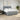 Pat continental, gri deschis, 180x200 cm, material textil