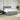 Pat continental, gri deschis, 180x200 cm, material textil