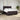 Pat continental cu saltea maro închis 180x200cm material textil