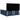 Pat box spring cu saltea, albastru, 180x200 cm, material textil