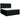 Pat box spring cu saltea, negru, 180x200 cm, catifea