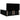 Pat box spring cu saltea, negru, 180x200 cm, catifea