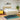 Pat continental cu saltea, crem, 180x200 cm, textil