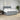 Pat box spring cu saltea, gri deschis, 200x200 cm, textil