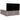 Pat box spring cu saltea, gri taupe, 200x200 cm, textil