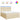 Pat box spring cu saltea, crem, 200x200 cm, textil