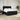 Pat box spring cu saltea, negru, 200x200 cm, textil