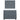 Pat box spring cu saltea, gri închis, 90x190 cm, catifea