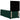 Pat box spring cu saltea, verde închis, 90x190 cm, catifea
