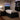 Pat box spring cu saltea, negru, 90x190 cm, catifea