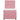 Pat box spring cu saltea, roz, 90x200 cm, catifea