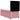 Pat box spring cu saltea, roz, 90x200 cm, catifea