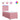 Pat box spring cu saltea, roz, 90x200 cm, catifea