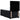 Pat box spring cu saltea, negru, 90x200 cm, catifea