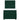 Pat box spring cu saltea, verde închis, 90x200 cm, catifea
