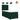 Pat box spring cu saltea, verde închis, 90x200 cm, catifea
