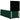 Pat box spring cu saltea, verde închis, 100x200 cm, catifea
