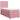 Pat box spring cu saltea, roz, 100x200 cm, catifea