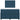 Pat box spring cu saltea, albastru, 120x190 cm, catifea