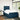 Pat box spring cu saltea, albastru, 120x190 cm, catifea