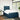 Pat box spring cu saltea, albastru, 120x200 cm, catifea