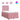 Pat box spring cu saltea, roz, 120x200 cm, catifea