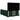 Pat box spring cu saltea, verde închis, 140x190 cm, catifea