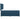 Pat box spring cu saltea, albastru, 140x190 cm, catifea