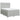 Pat box spring cu saltea, gri deschis, 140x200 cm, catifea