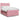 Pat box spring cu saltea, roz, 140x200 cm, catifea