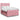 Pat box spring cu saltea, roz, 160x200 cm, catifea
