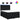 Pat box spring cu saltea, negru, 160x200 cm, catifea
