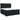 Pat box spring cu saltea, negru, 180x200 cm, catifea