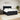 Pat box spring cu saltea, negru, 180x200 cm, catifea