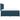 Pat box spring cu saltea, albastru, 180x200 cm, catifea