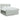 Pat box spring cu saltea, gri deschis, 180x200 cm, catifea