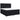 Pat box spring cu saltea, negru, 200x200 cm, catifea