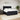 Pat box spring cu saltea, negru, 200x200 cm, catifea