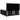 Pat box spring cu saltea, negru, 200x200 cm, catifea