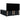 Pat box spring cu saltea, negru, 200x200 cm, catifea