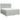 Pat box spring cu saltea, gri deschis, 200x200 cm, catifea