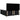 Pat box spring cu saltea, negru, 200x200 cm, catifea