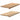 Pervaz 2 buc lemn masiv de stejar netratat 80x40x2 cm