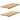Pervaz 2 buc lemn masiv de stejar netratat 90x40x2 cm