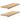 Pervaz 2 buc lemn masiv de stejar netratat 100x40x2 cm