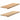 Pervaz 2 buc lemn masiv de stejar netratat 110x40x2 cm