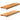 Pervaz 2 buc lemn masiv de maro deschis 70x20x2 cm